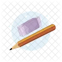 Pencil And Eraser Eraser Pencil Icon
