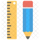 Pencil and Ruler  Icon