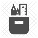Stationary Company Business Icon