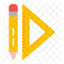 Pencil Tool Design Icon