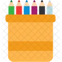 Pencil Box Pencil Stationery Icon