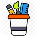 Pencil Case Pencil Stationery Icon