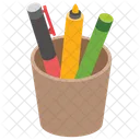 Pencil Case Geometry Pencil Box Icon