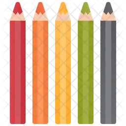 Pencil Color  Icon