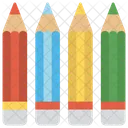Colors Pencils Drawing Icon