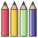Pencil Colors Pen Icon