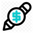 Pencil Coin Icon