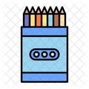 Pencil Crayon  Icon