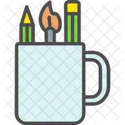 Pencil Holder  Icon