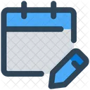 Calendar Pencil Edit Icon