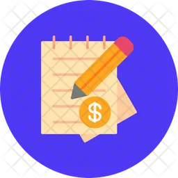 Pencil Notepad  Icon