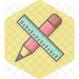 Pencil Ruler  Icon