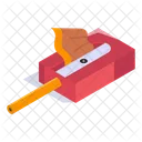 Sharpener Stationery Pencil Icon