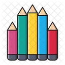 Pencils Pen Stationary Icon