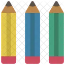 Pencils Coloured Pencil Icon