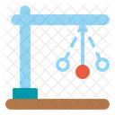 Pendel Uhr Wissenschaft Symbol