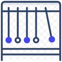 Pendel Oszillator Wissenschaftswerkzeug Symbol