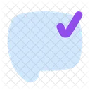 Pending Chat Delivered Checklist Icon