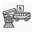 Pendlerpauschale  Symbol