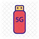 G Wifi Lineal Icon