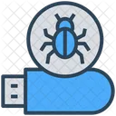 Cyber Security Pendrive Icon