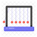 Pendulo Berco De Newtons Pendulo De Fisica Ícone