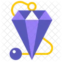 Péndulo de cristal  Icono