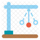 Pendulum Clock Science Icon