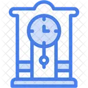Pendulum Antique Grandfather Clock Icon