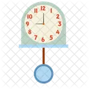 Clock Pendulum Clock Antique Clock Icon