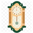 Clock Pendulum Clock Antique Clock Icon