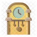 Pendulum Clock Wall Icon