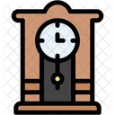 Pendulum Clock Clock Grandfather Clock Icon
