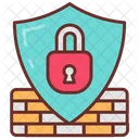 Penetration Testing Firewall Protective Wall Icon