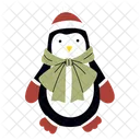 Penguin Christmas Winter Icon