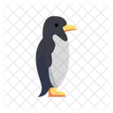 ペンギン、鳥、海洋動物 アイコン