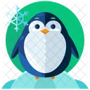 Penguin Winter Icon