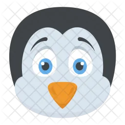 Penguin Face  Icon