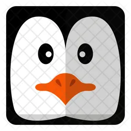 Penguin Head  Icon