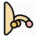 ペニス、敏感、親密さ アイコン