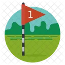 Asta Portabandiera Bandiera Da Golf Bandiera Sportiva Icon