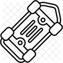 ペニーボード、スケートボード、競技 アイコン