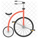 Penny Farthing Ancient Cycle Retro Bike Icon