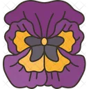 Pensamiento Flor Floracion Icon