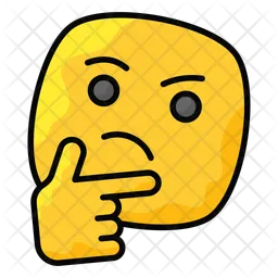 Pensamento Emoji Ícone
