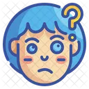 Pensando Emoji Emoticons Ícone