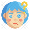 Pensando Emoji Emoticons Ícone