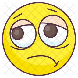 Emoji pensativo Emoji Ícone