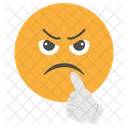 Emoji Penser Penser Icône