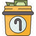 Pension Retired Save Icon